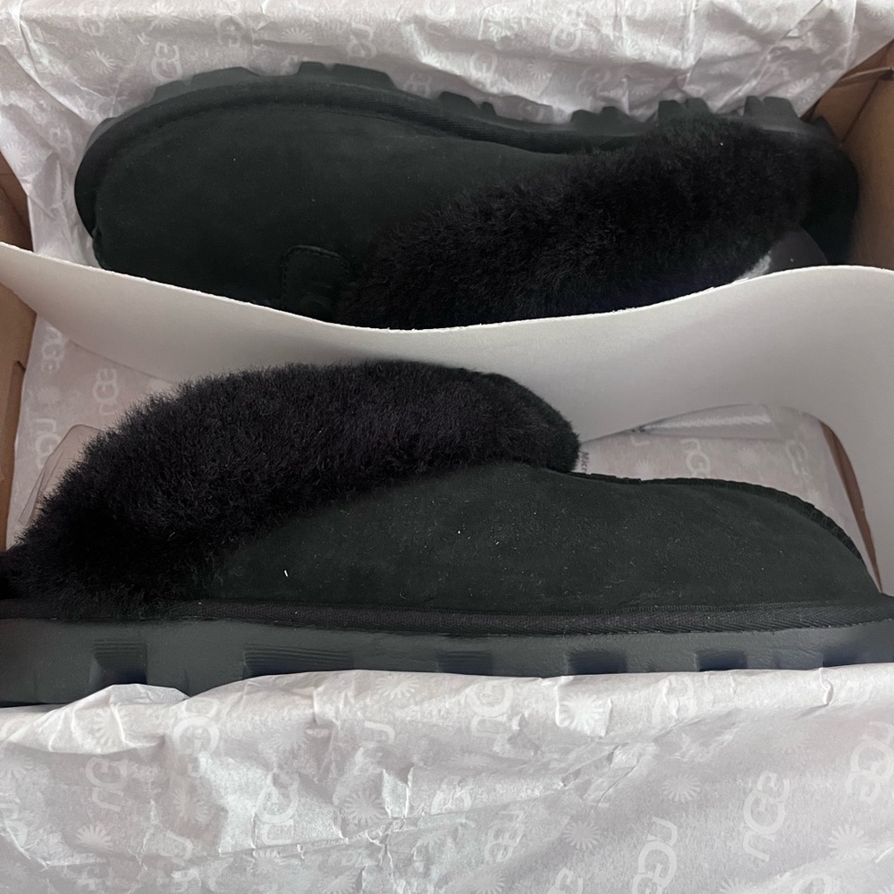 Black UGG Coquette Slipper - Size 11